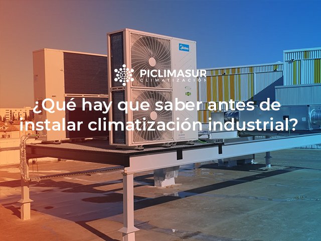 climatización industrial