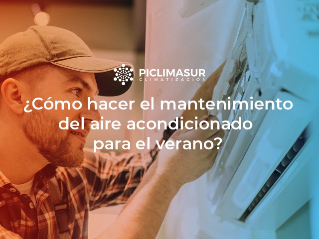 mantenimiento aire acondicionado